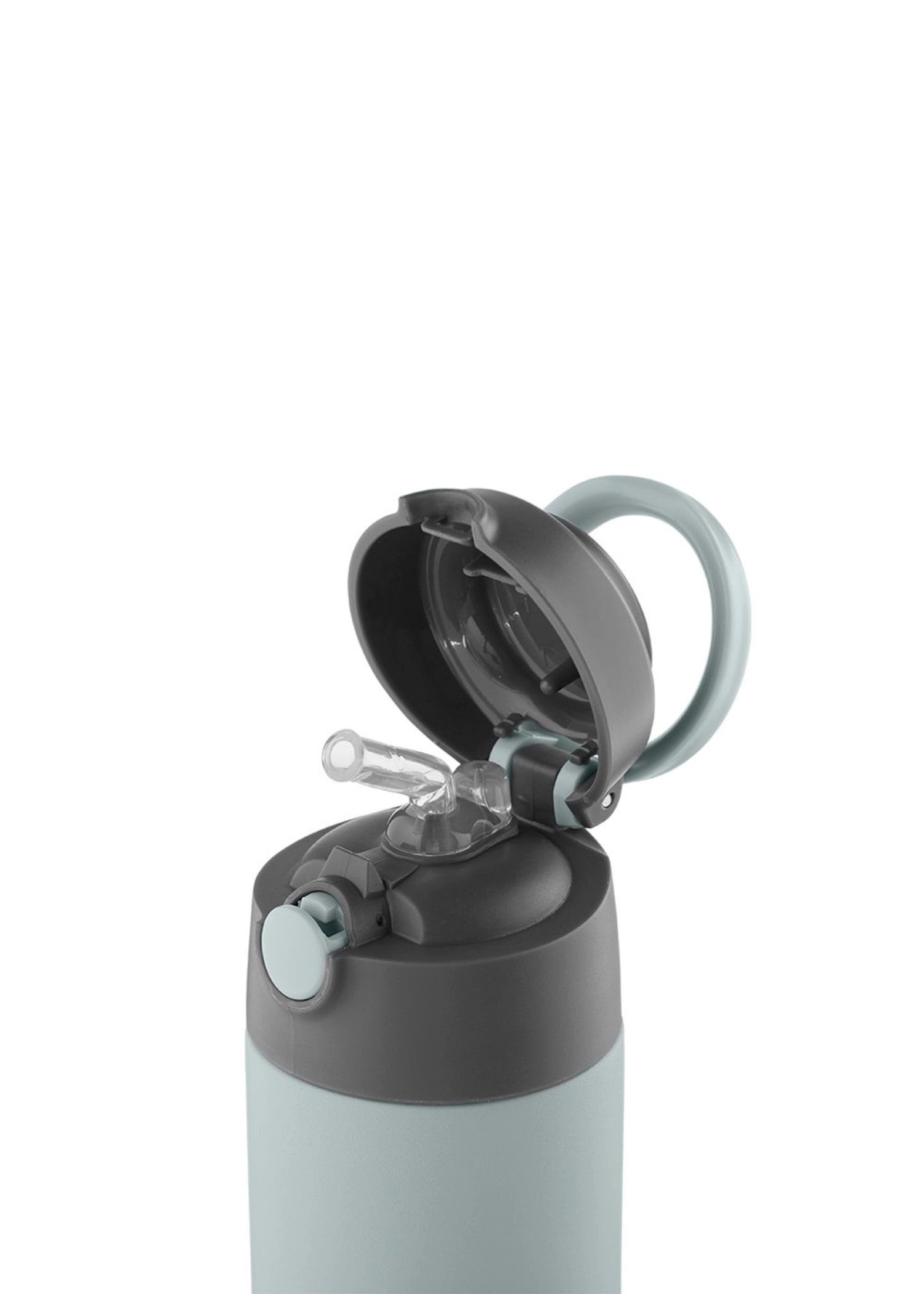 Kids Straw Bottle 350ml Mint Green