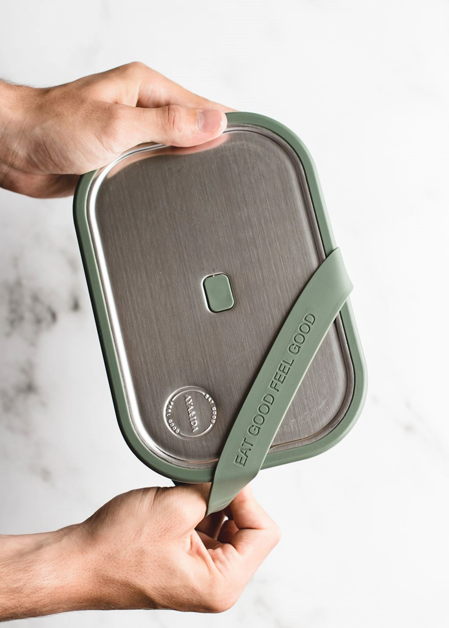 Lunch Box 1000ml Tropical Green