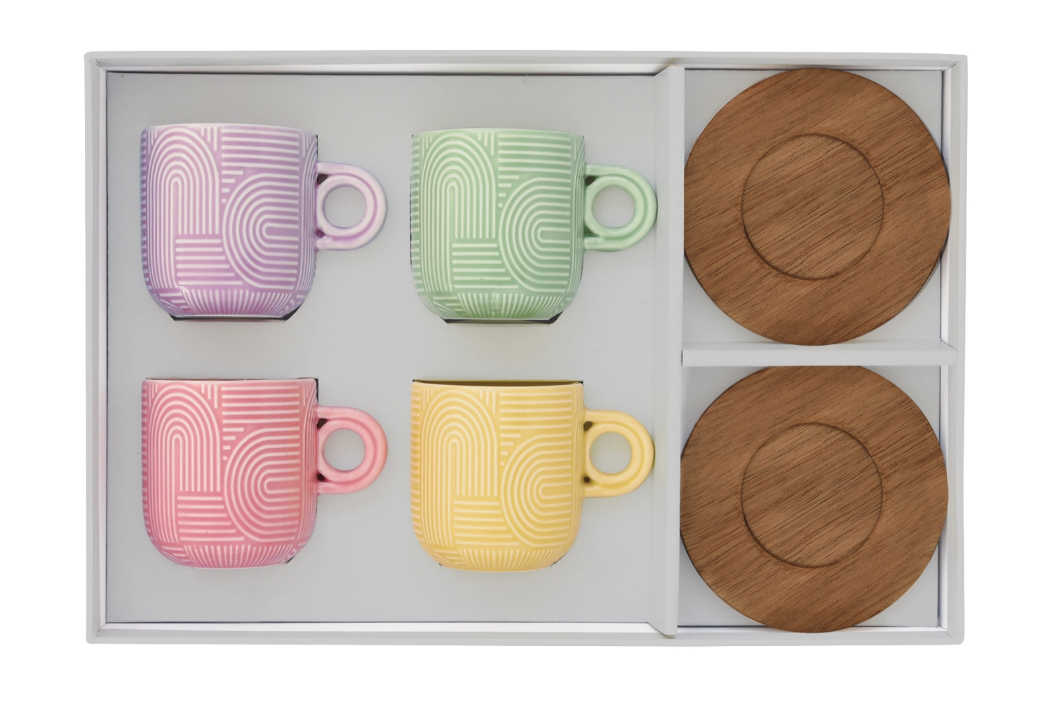 4er Set Take a Loop Espressotasse