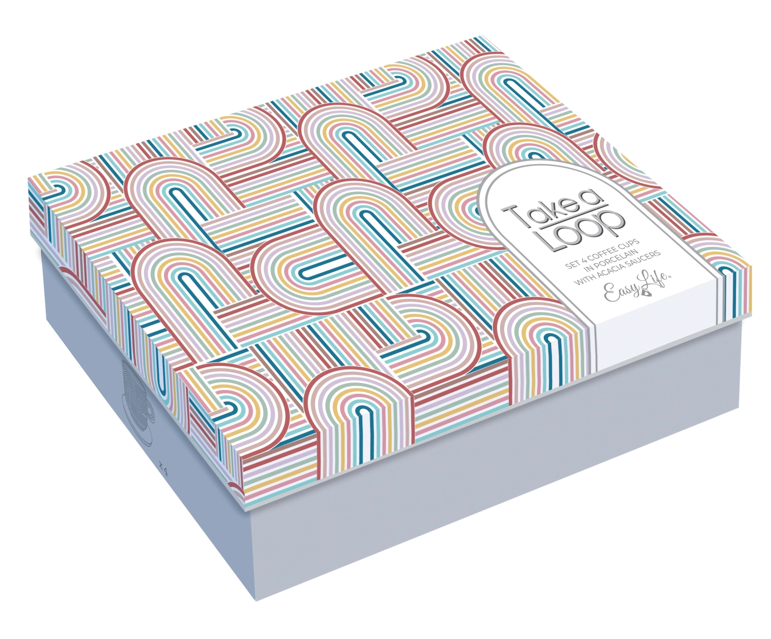 4er Set Take a Loop Espressotasse