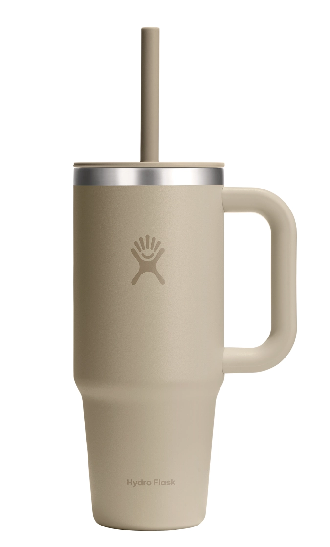 Mug de voyage avec paille