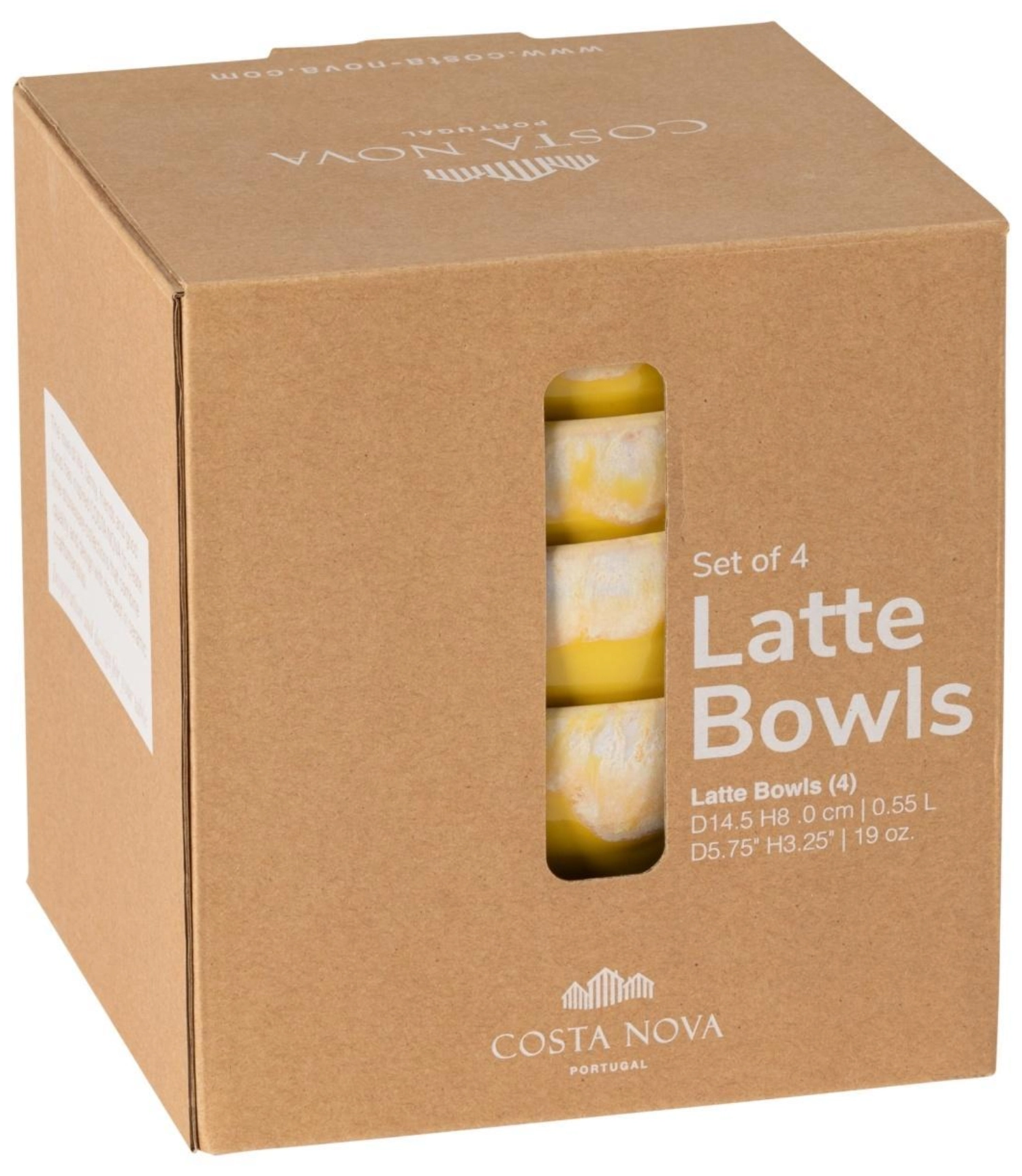 4er Set Latte Bowls Schale