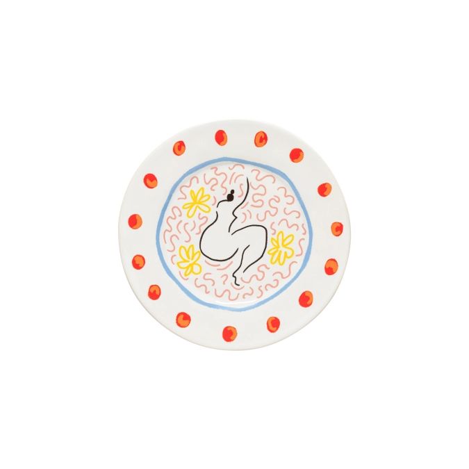 Summer Bliss assiette lady