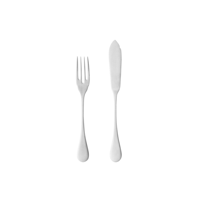 Antigo Fisch-Besteckset 12tlg