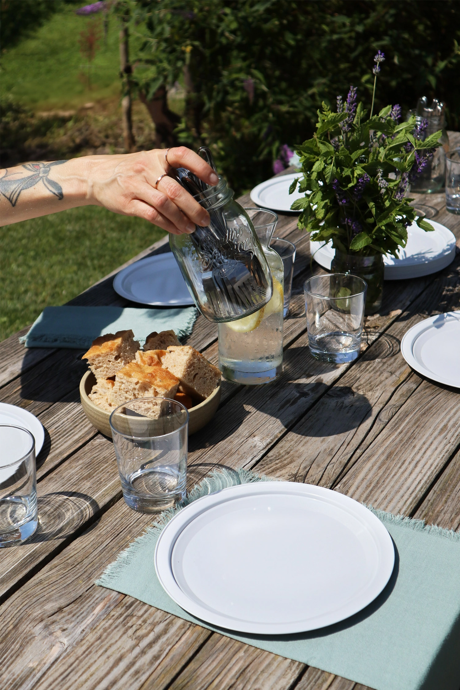 60er Set Use & Re-Use Teller