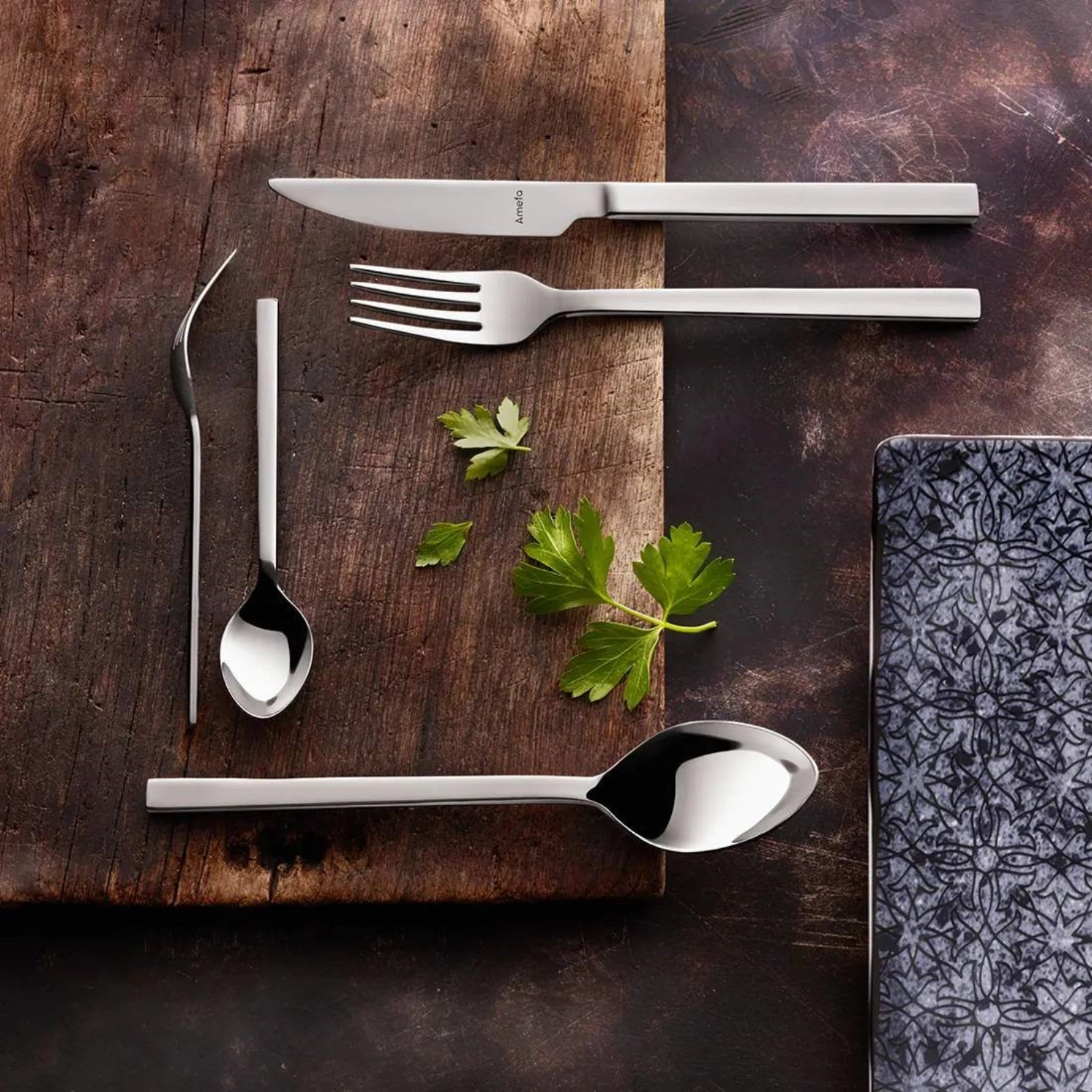 Fourchette à gâteau Cube