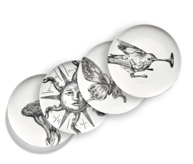 Set de 4 Unity assiette