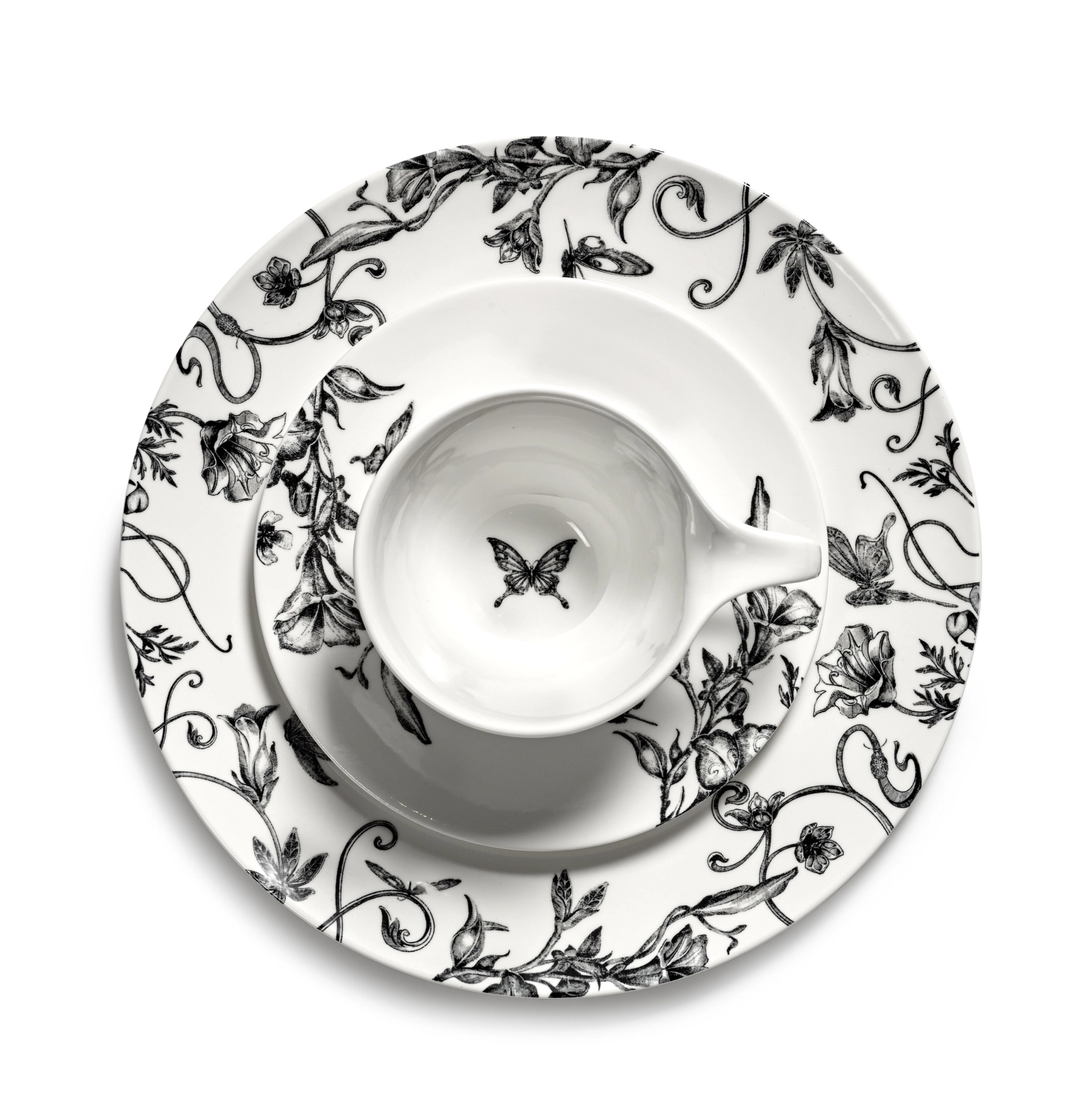 Unity tasse à cappuccino papillon