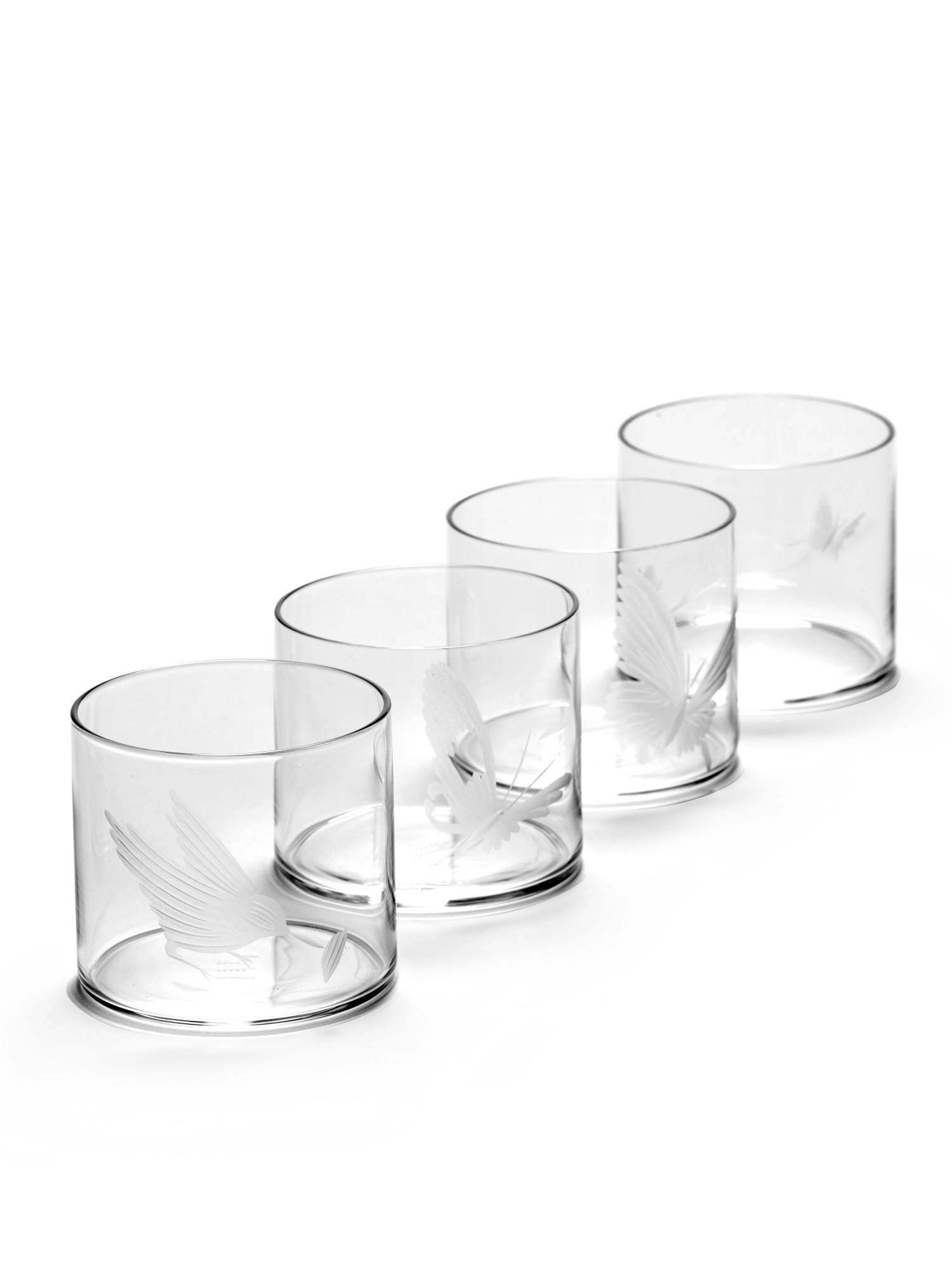 Unity verre à shot mandala gravé