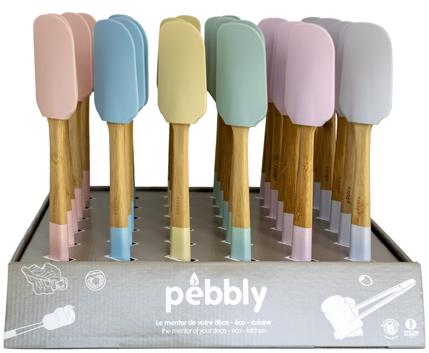 36tlg Display Spachtel Silikon