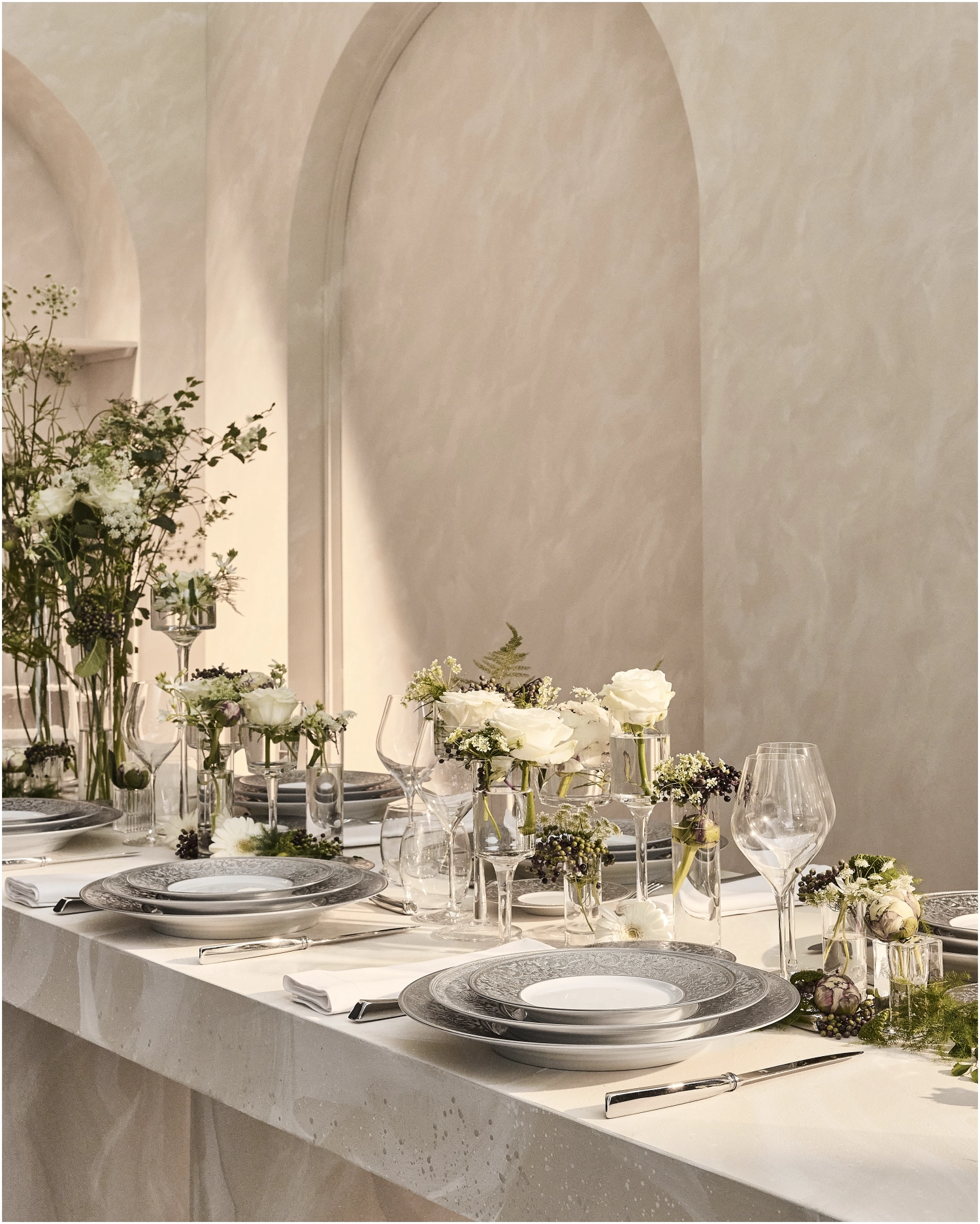 Swan assiette à dessert