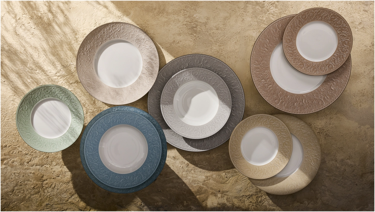 Swan assiette à dessert