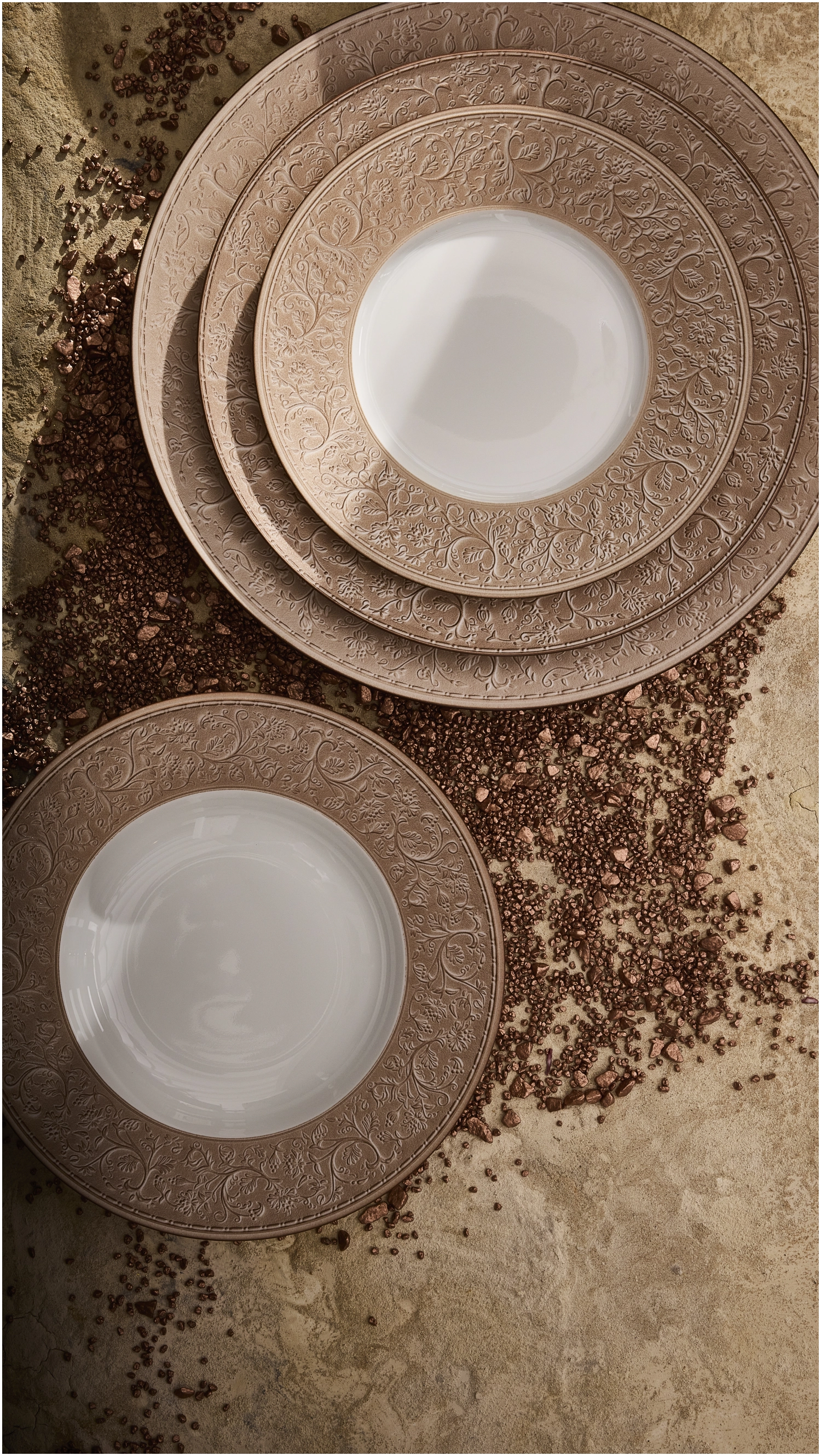 Swan assiette à dessert