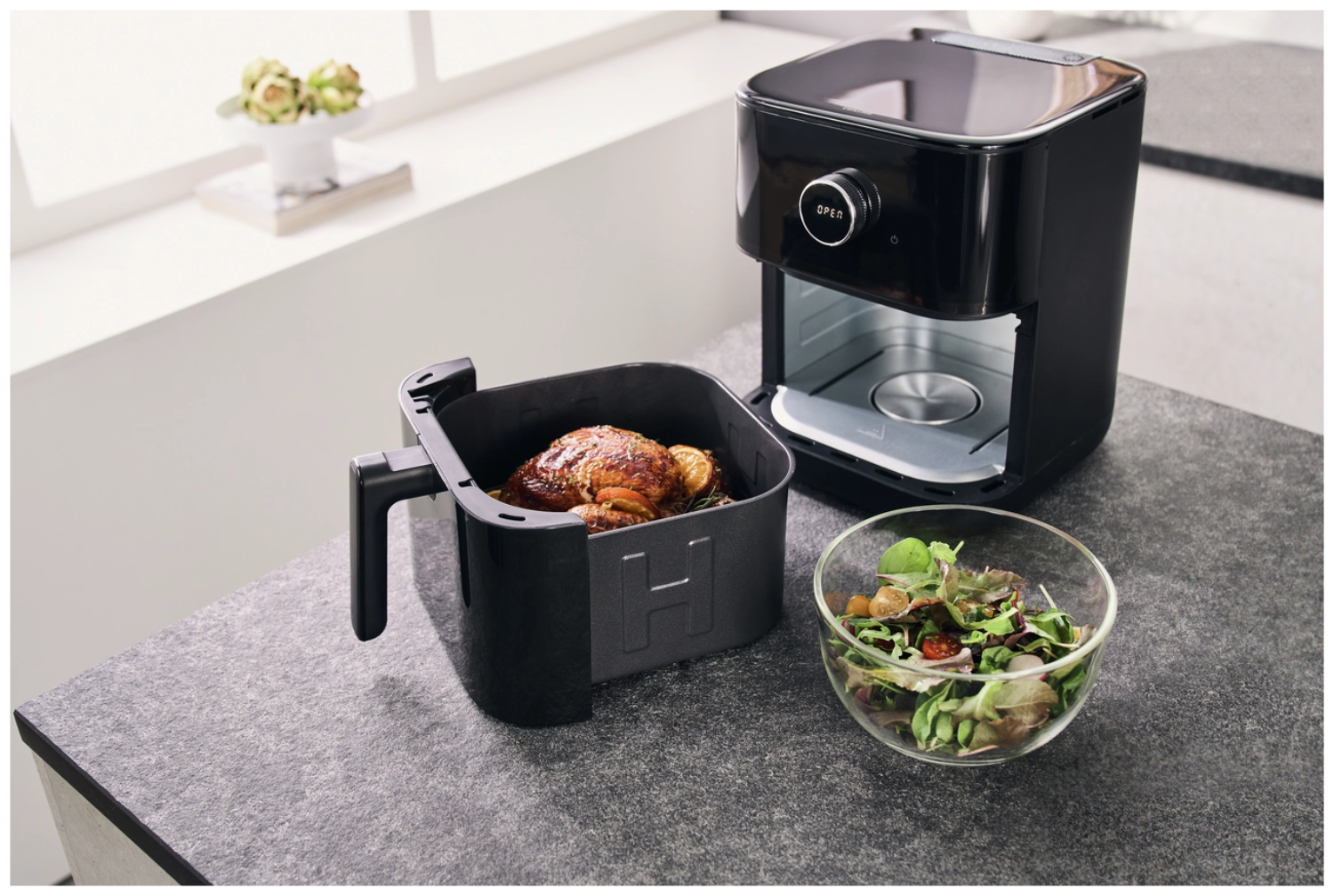 Friteuse à air chaud 6 l