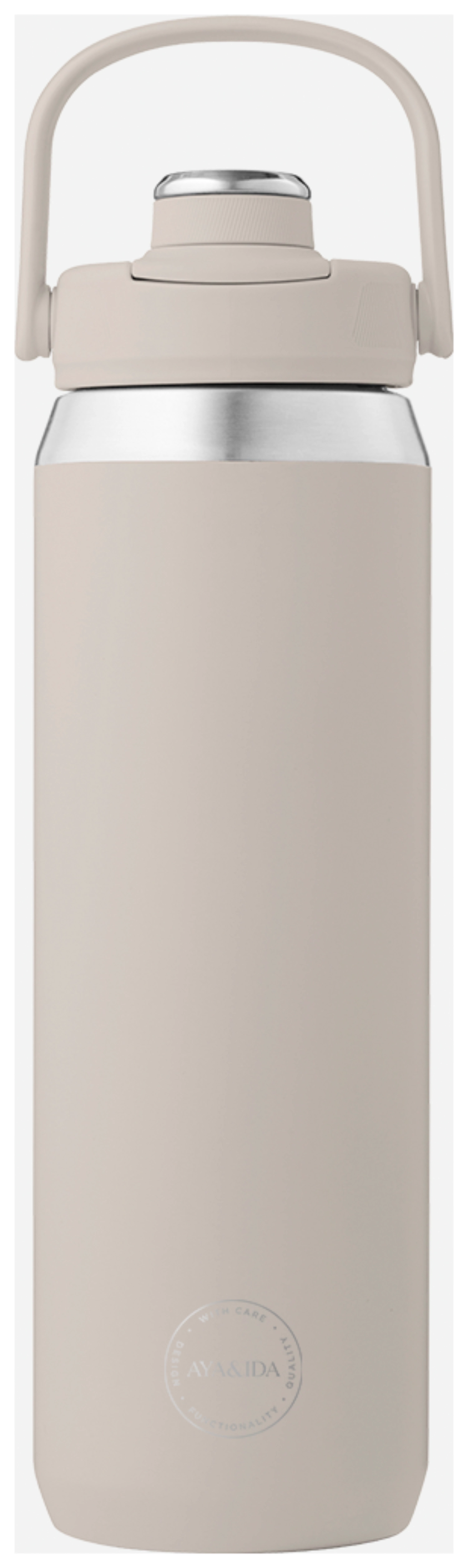 Sports Bottle 700ml Cream Beige