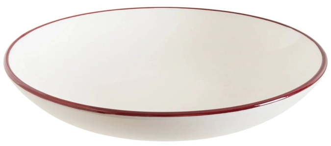 Linea Burgundy Bloom Assiette creuse