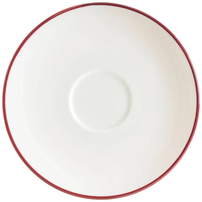 Linea Burgundy Gourmet Soucoupe
