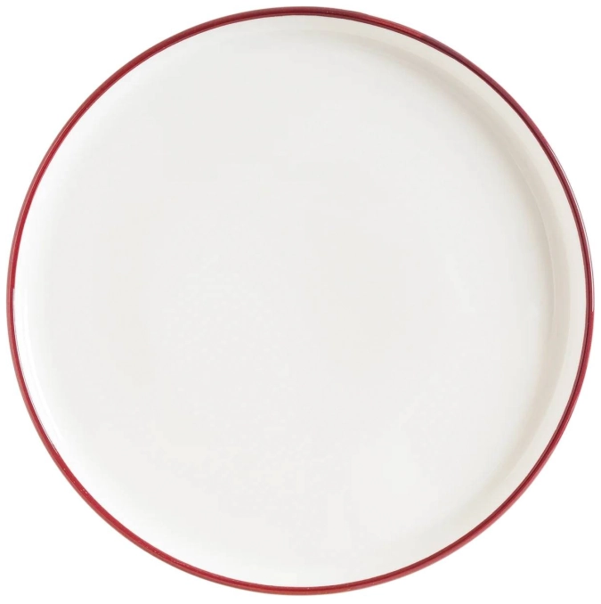 Linea Burgundy Hygge Assiette plate