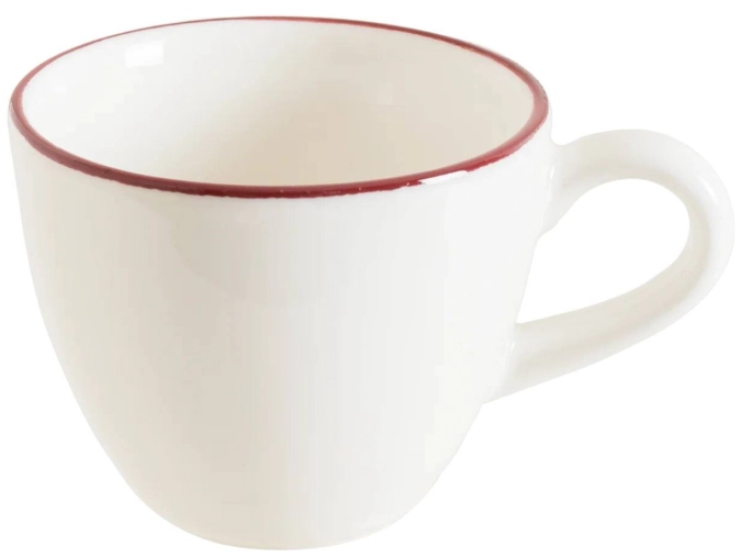 Linea Burgundy Rita Tasse à café