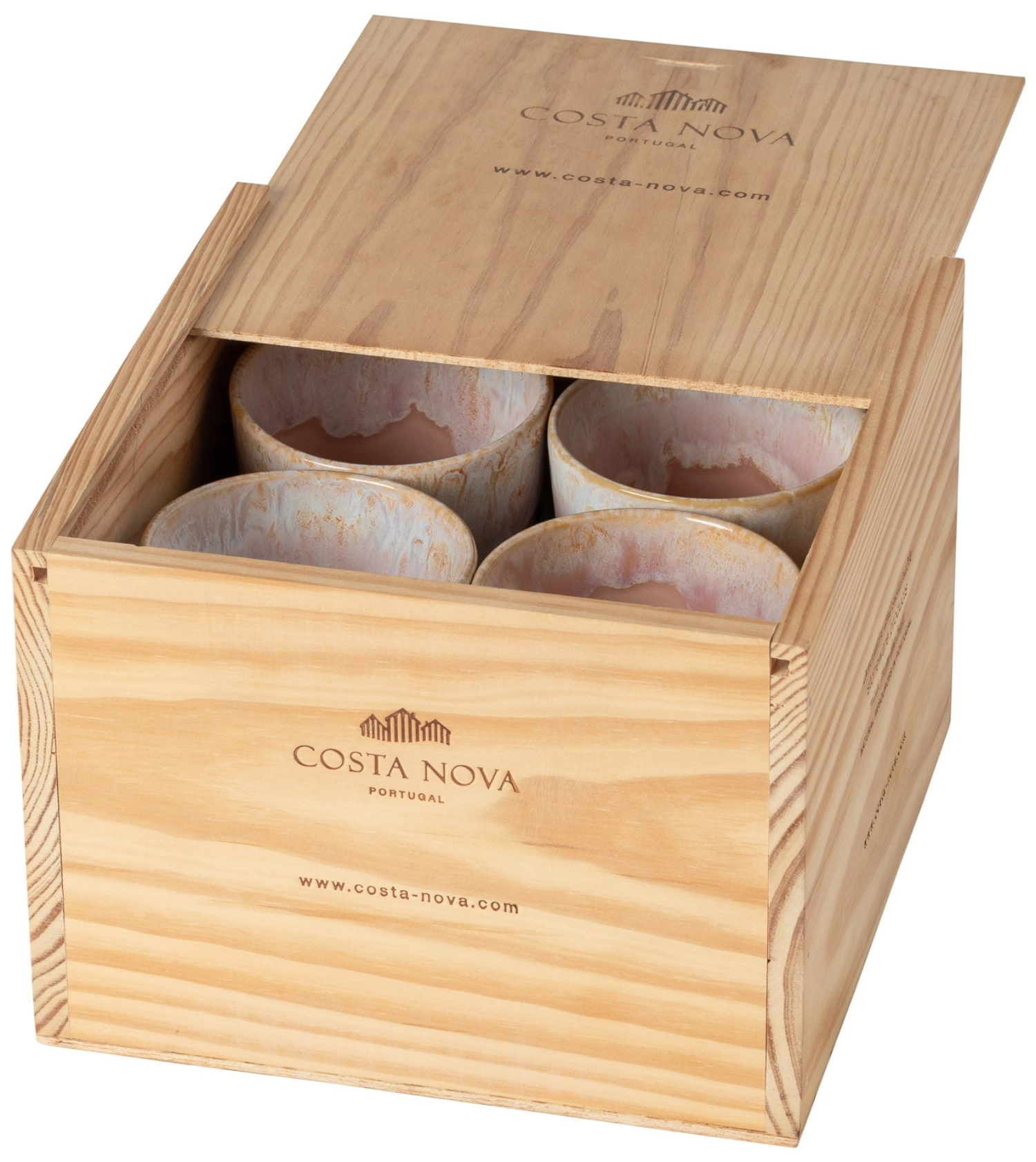 8er Set Geschenkbox Kaffeetasse