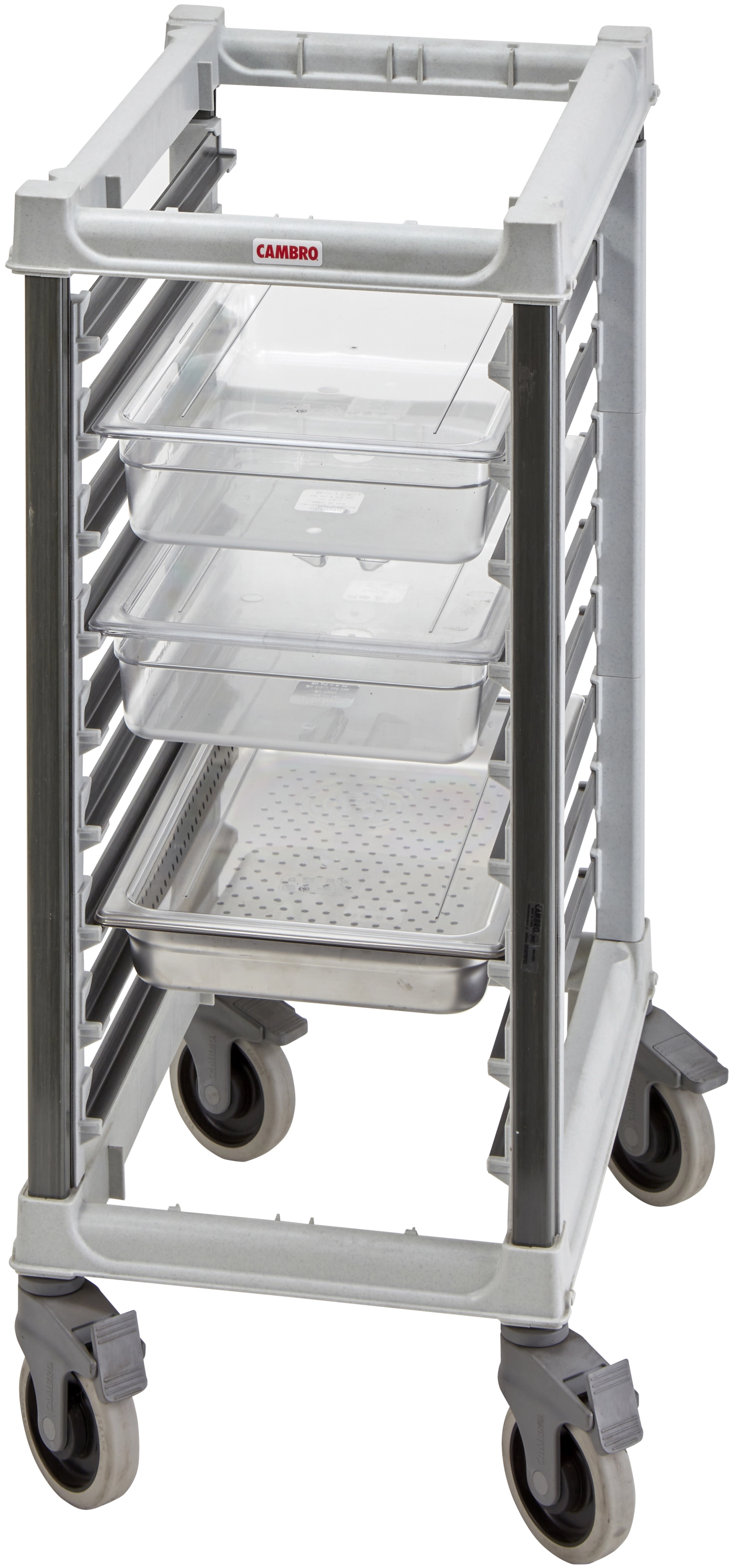 Camshelving Chariot bas p. 9 bacs GN 1/1