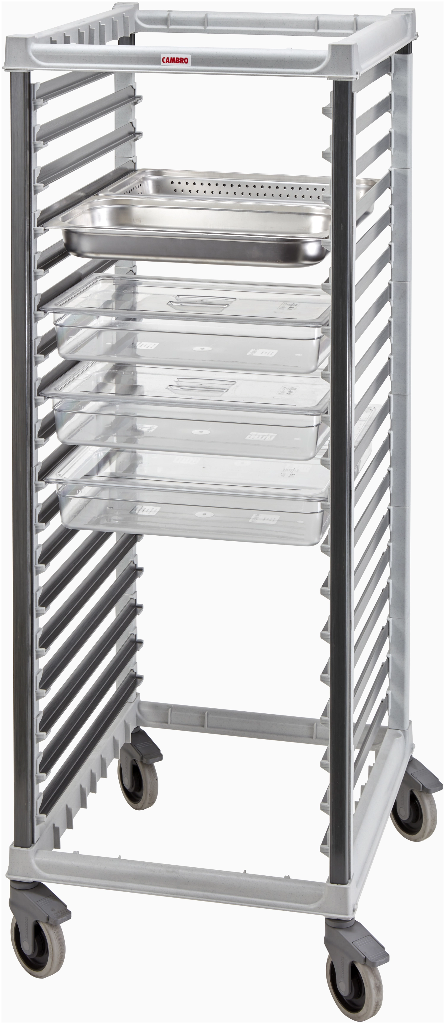 Camshelving Chariot bas p. 9 bacs GN 1/1