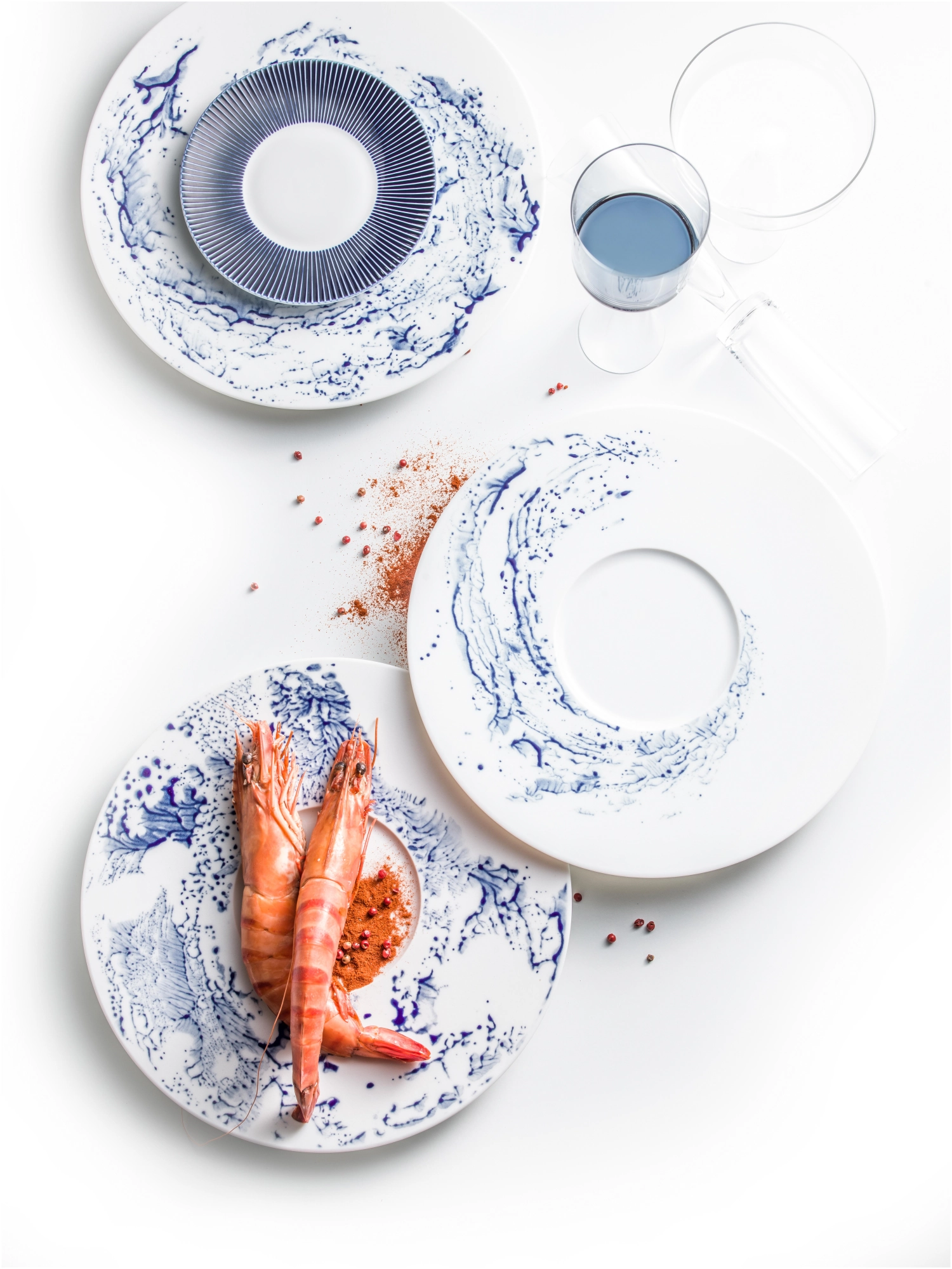 Blue Impression assiette creuse