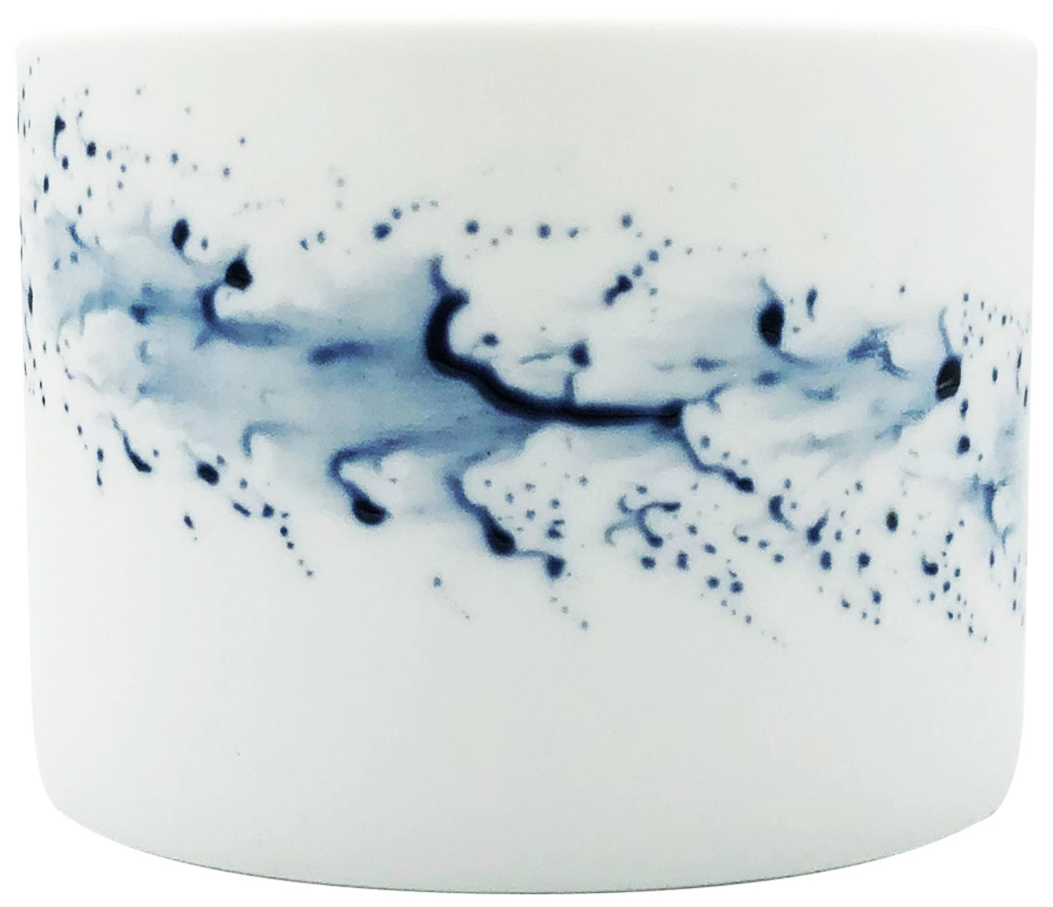 Blue Impression Schale