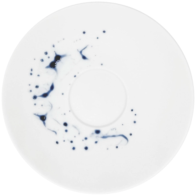 Blue Impression soucoupe thé asiatique