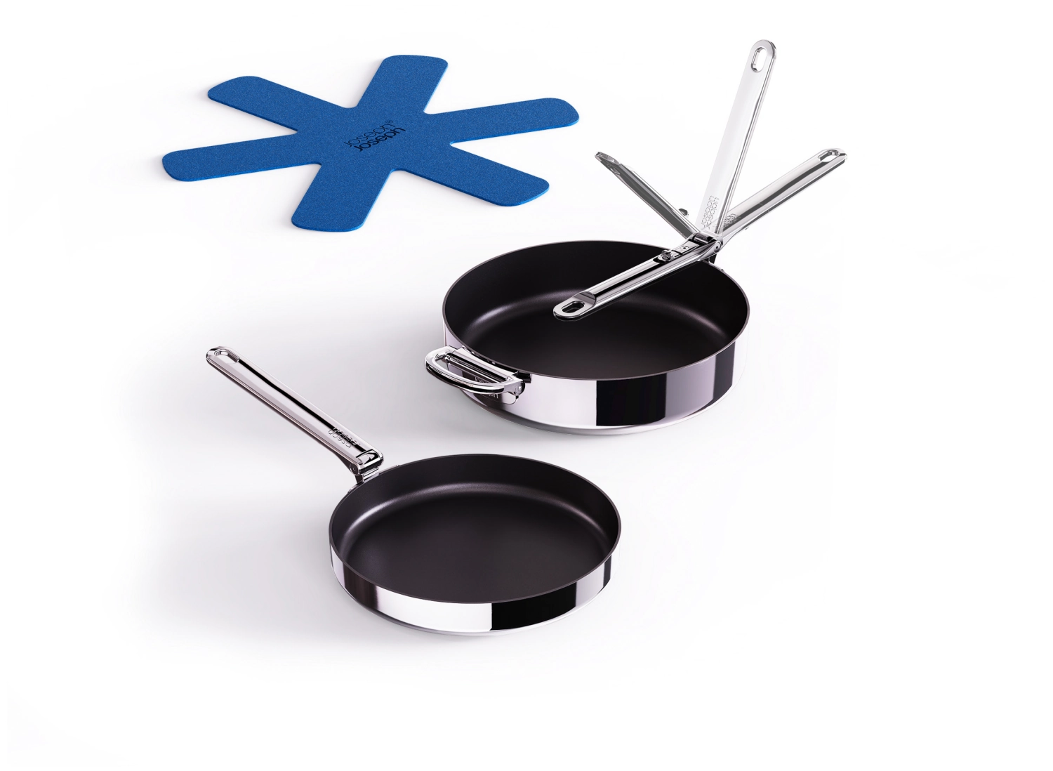 2er Set Space Steel Bratpfanne