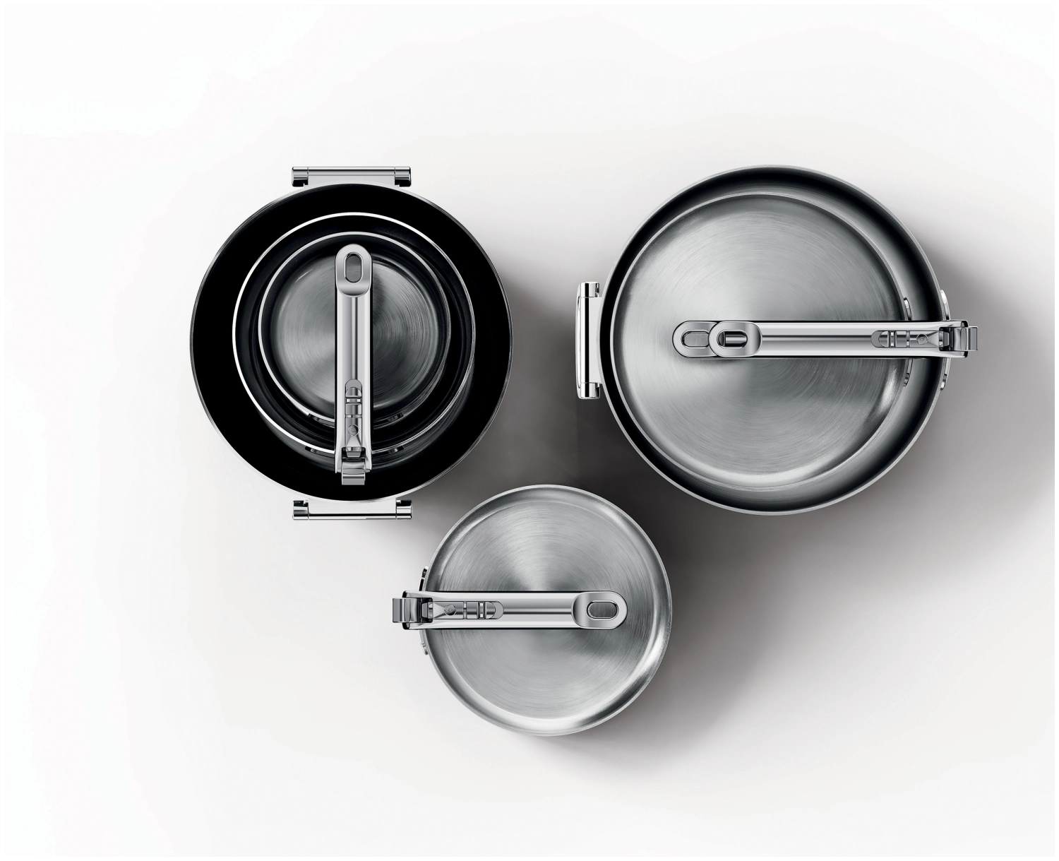 6er Set Space Steel Pfannenset