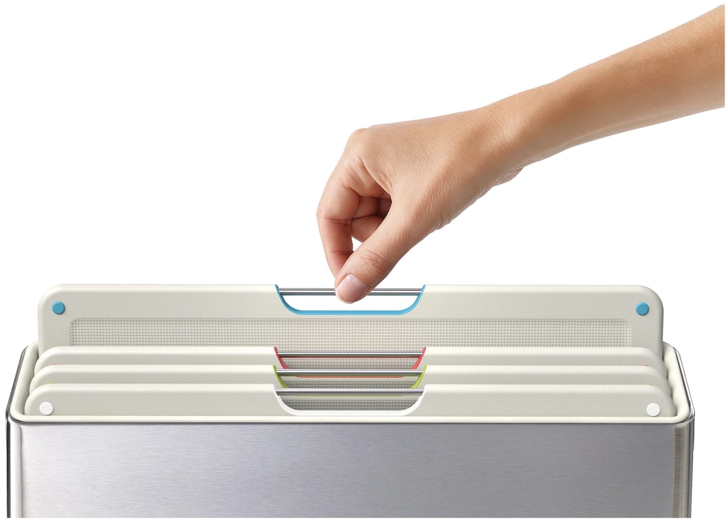 Folio Schneidbrett 4tlg. farbkodiert