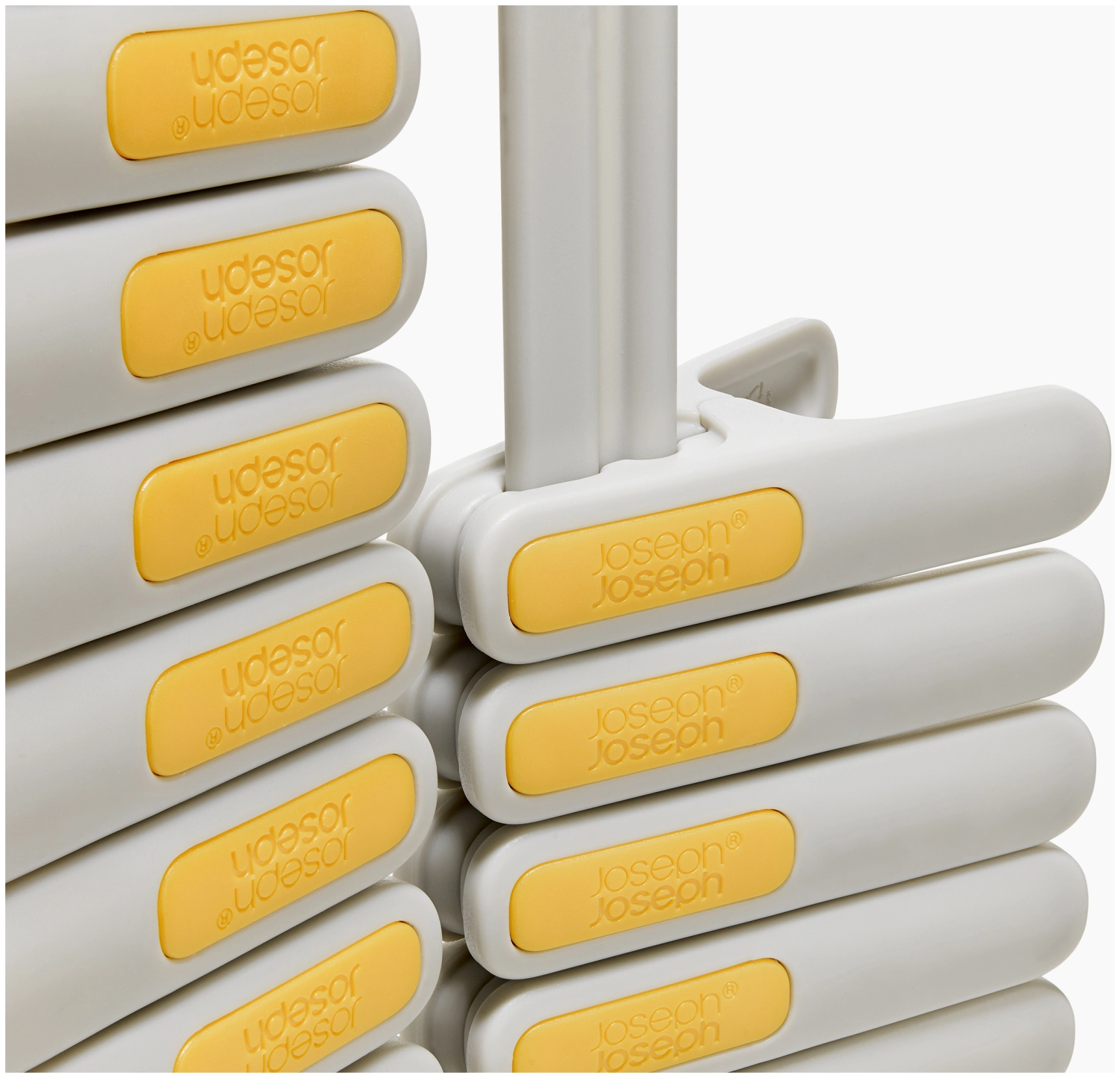 30er Set PegStore Wäscheklammern mit Halterung