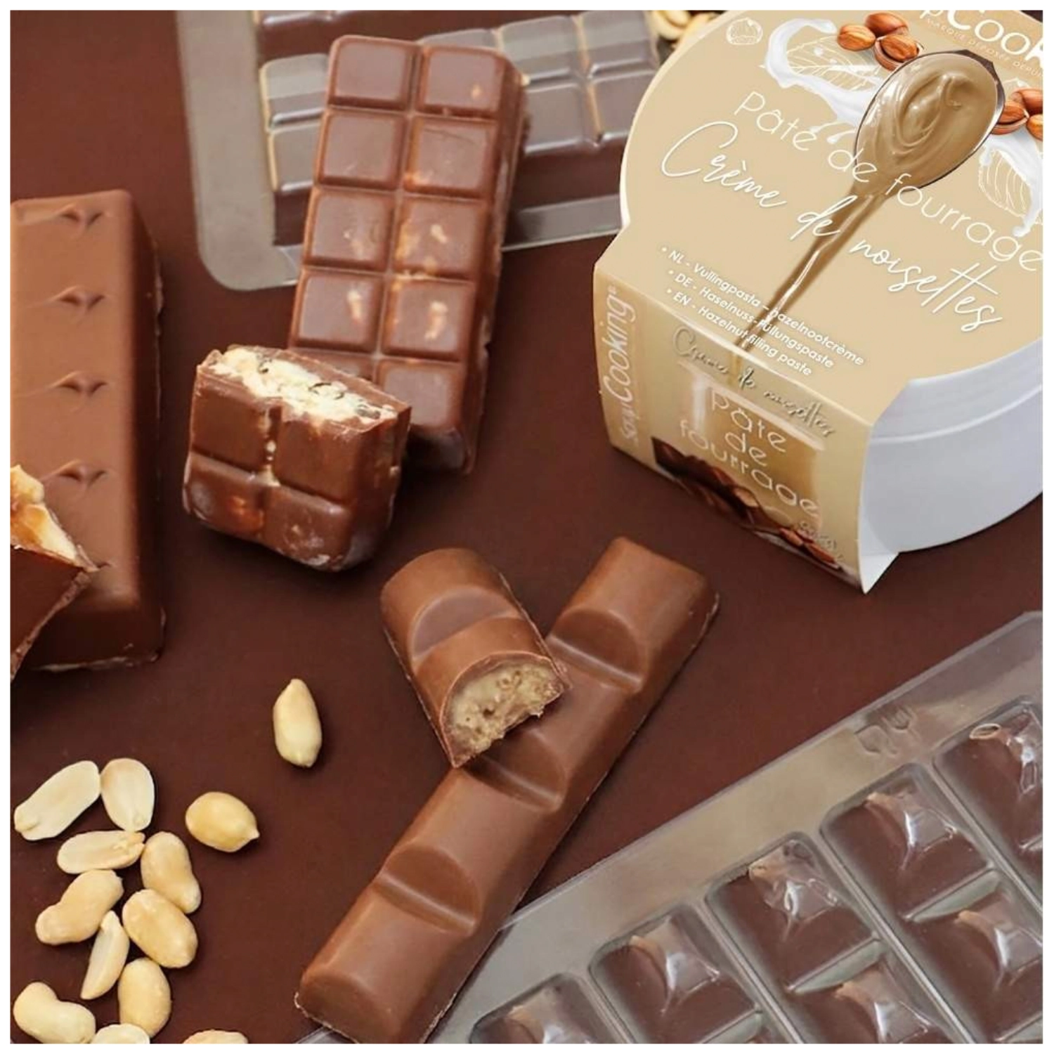 Moule semi-rigide Choco Bueno