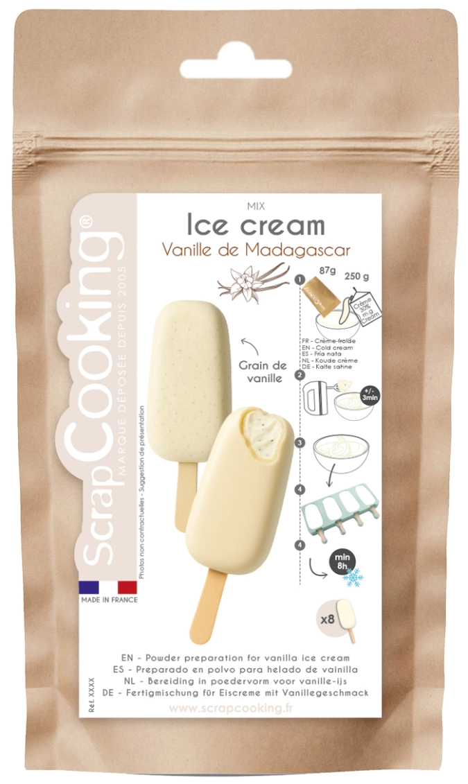 Fertigmischung Vanilleglace Mix