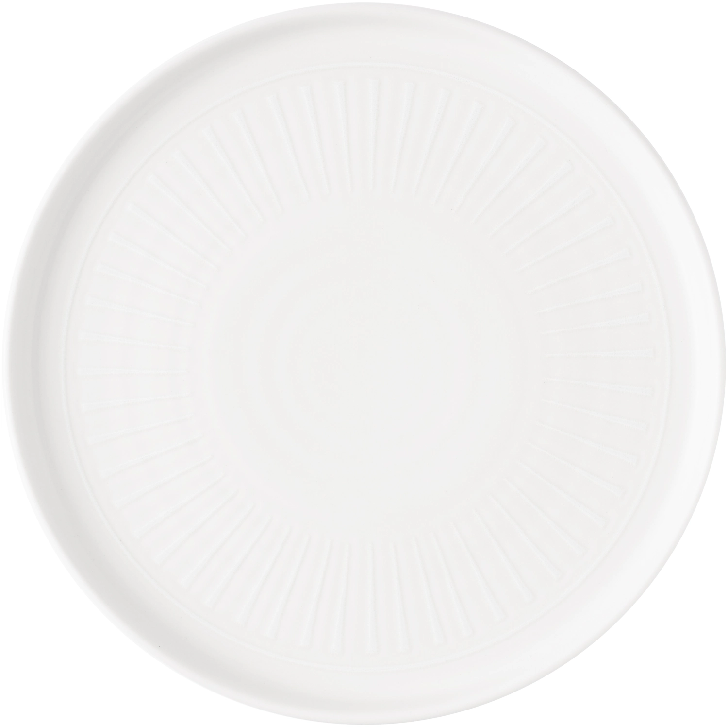 Assiette à rebords Era White