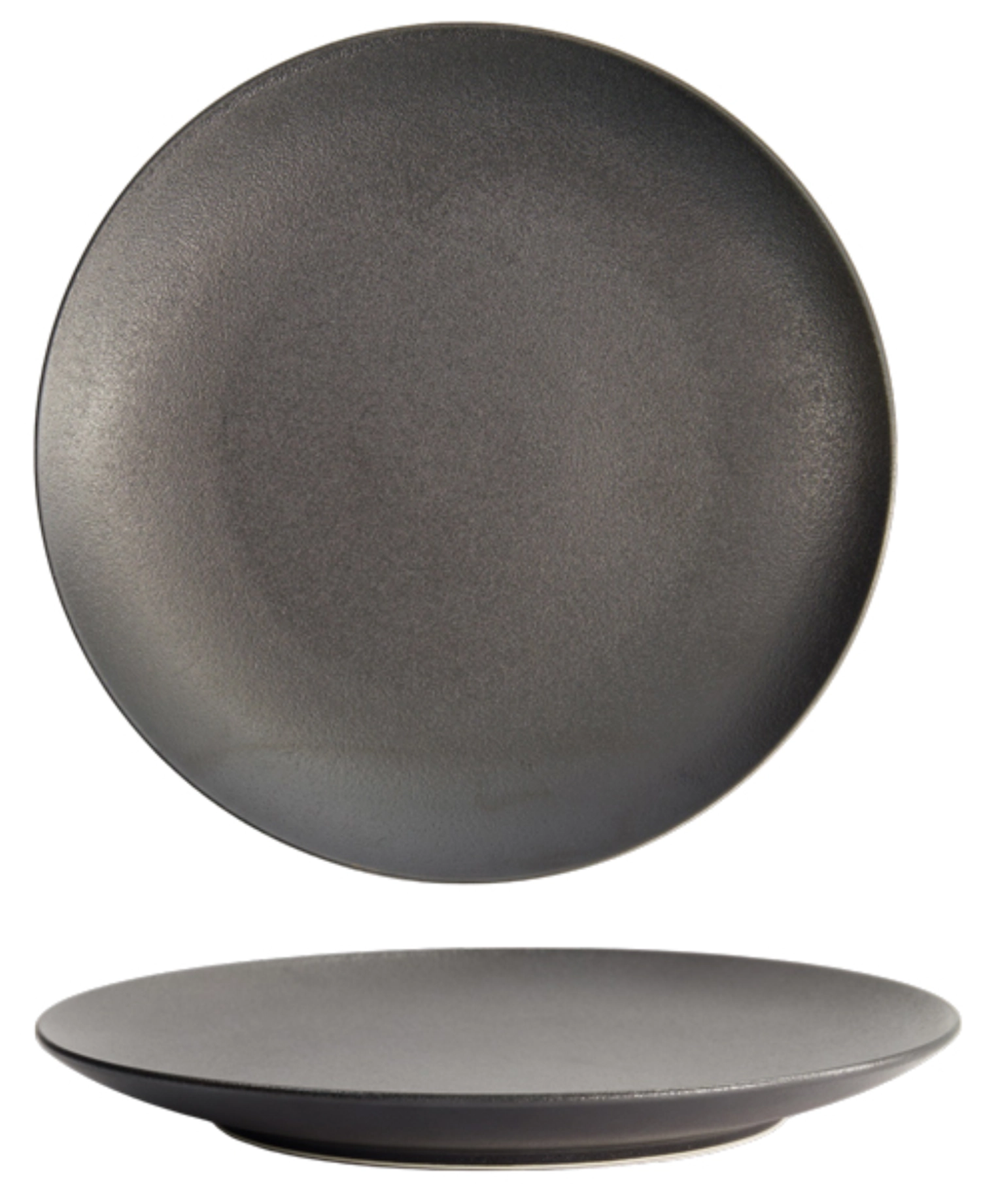 Yuzu Schwarz Coupe Teller