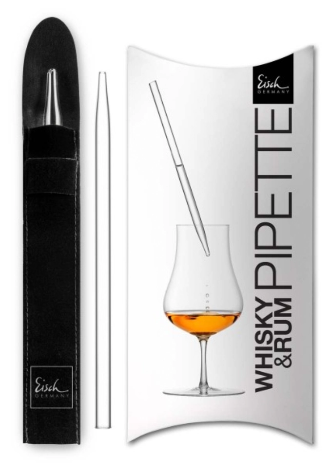 Gentleman Whisky/Rum Pipette kristall im GK
