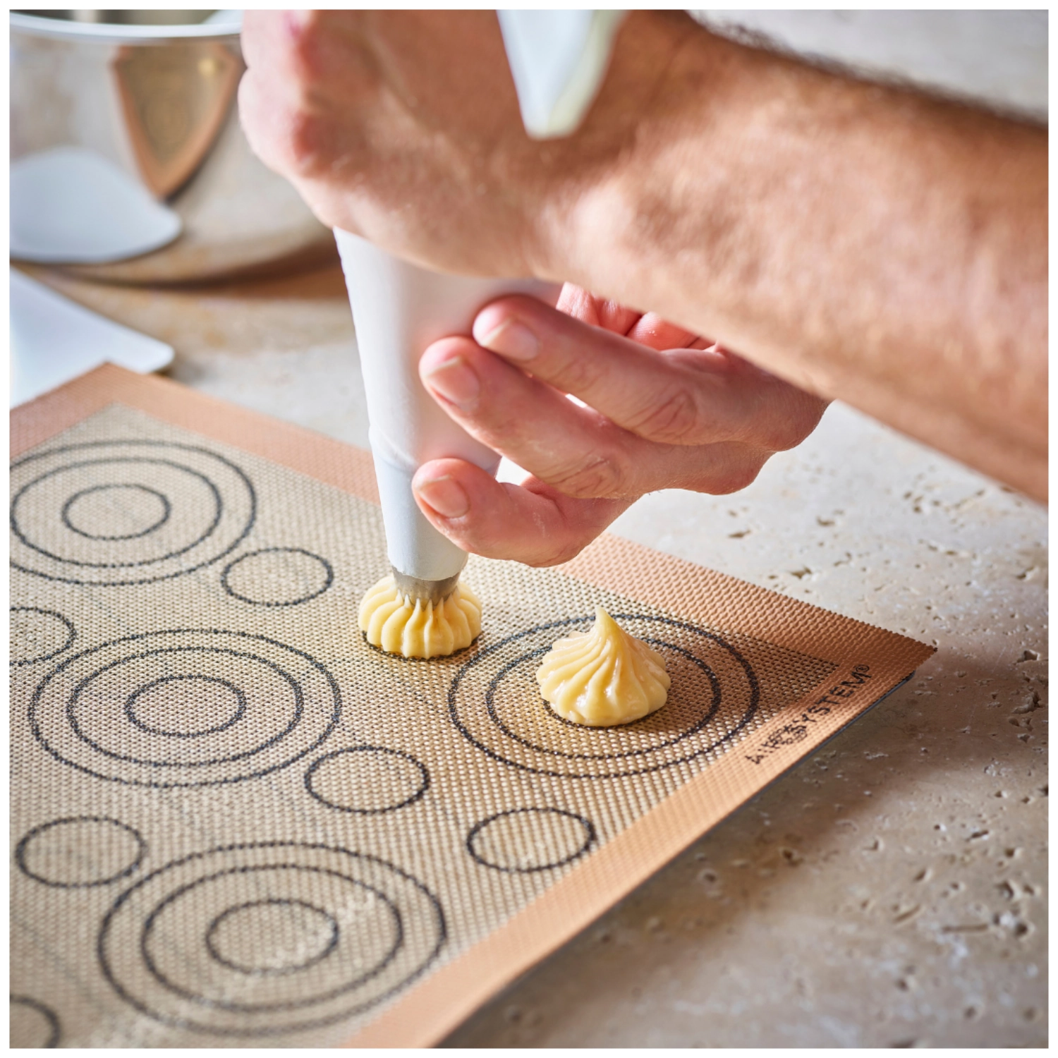 Airmat Backmatte doppelseitig perforiert mit Markierungen