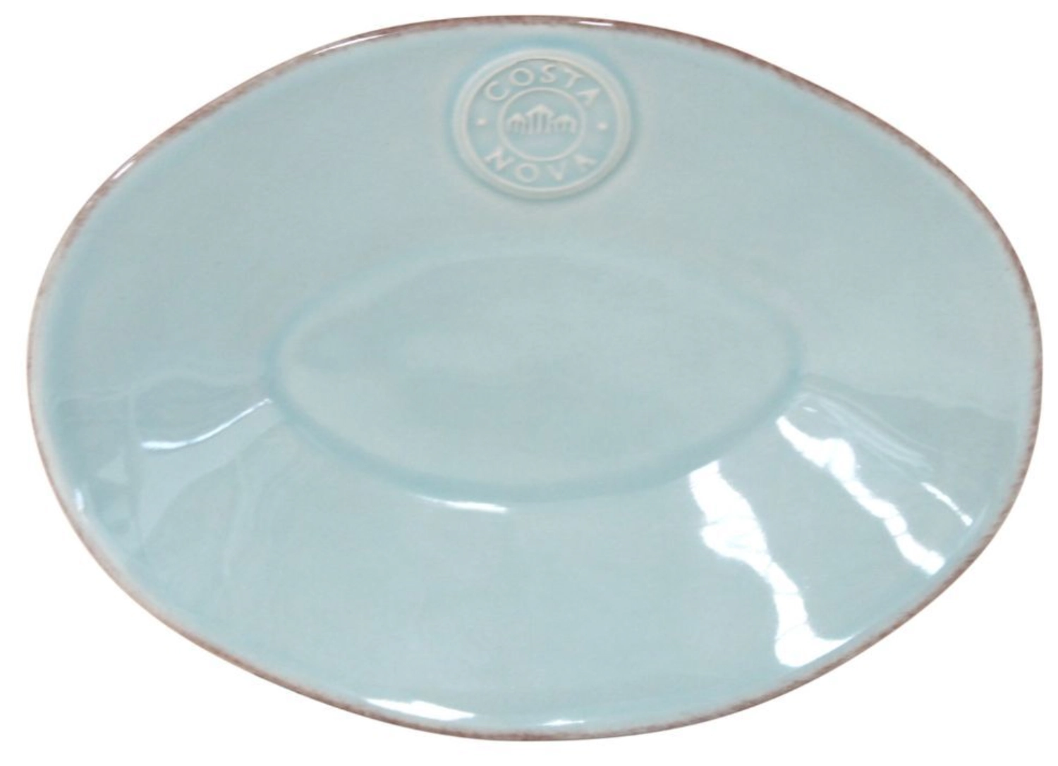 Nova plat de service ovale