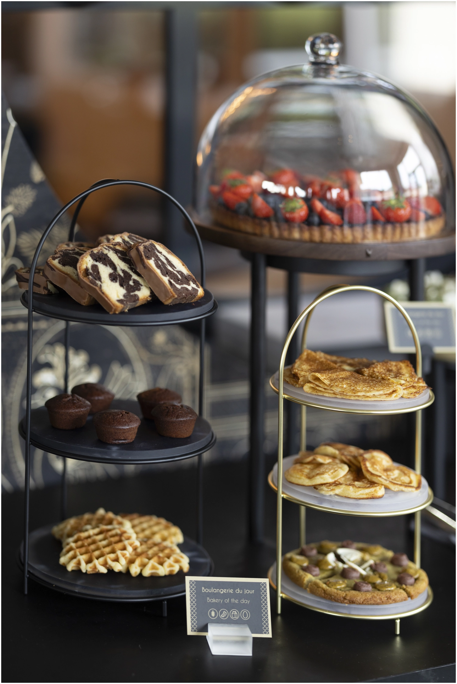 IBR Tablett rund für Etagere