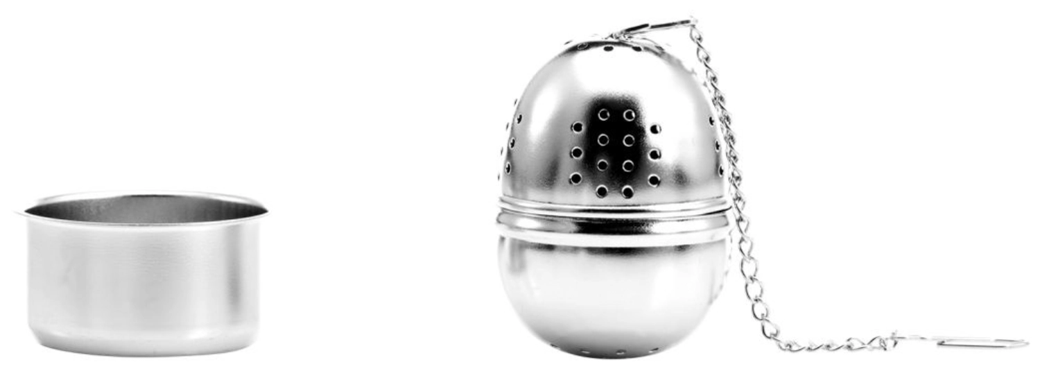 Tee-Ei mit Untersatz