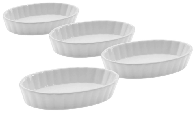4 ramequins porcelaine
