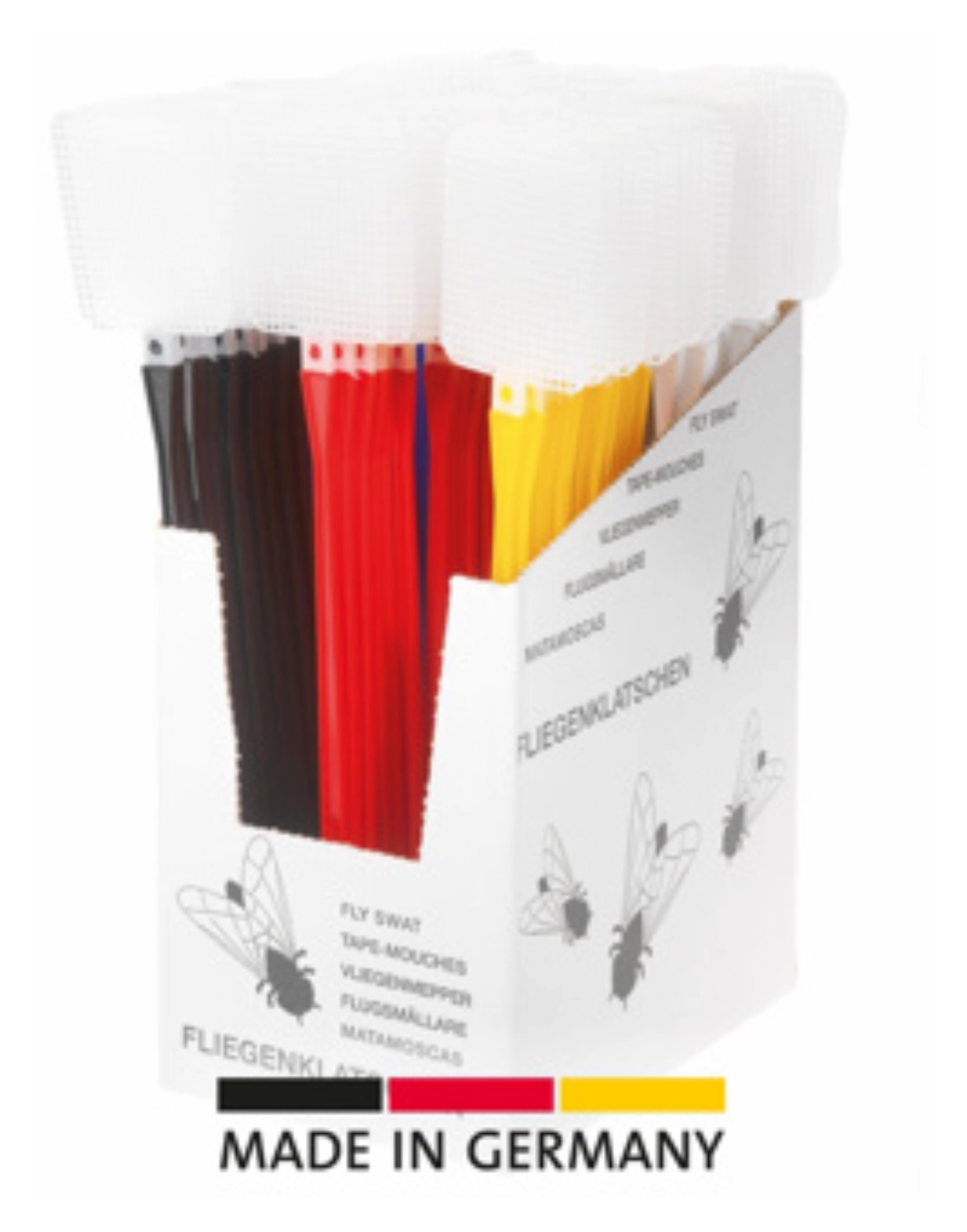 Présentoir 100 pcs tapettes à mouches