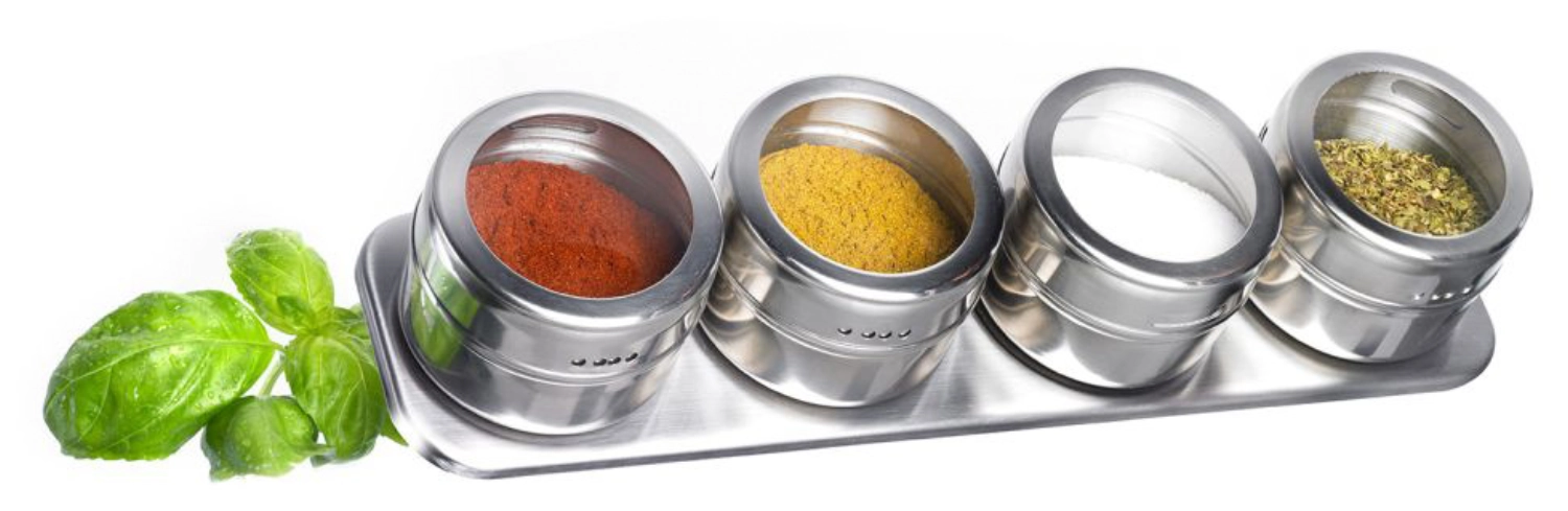 Set 5 boîtes à épices