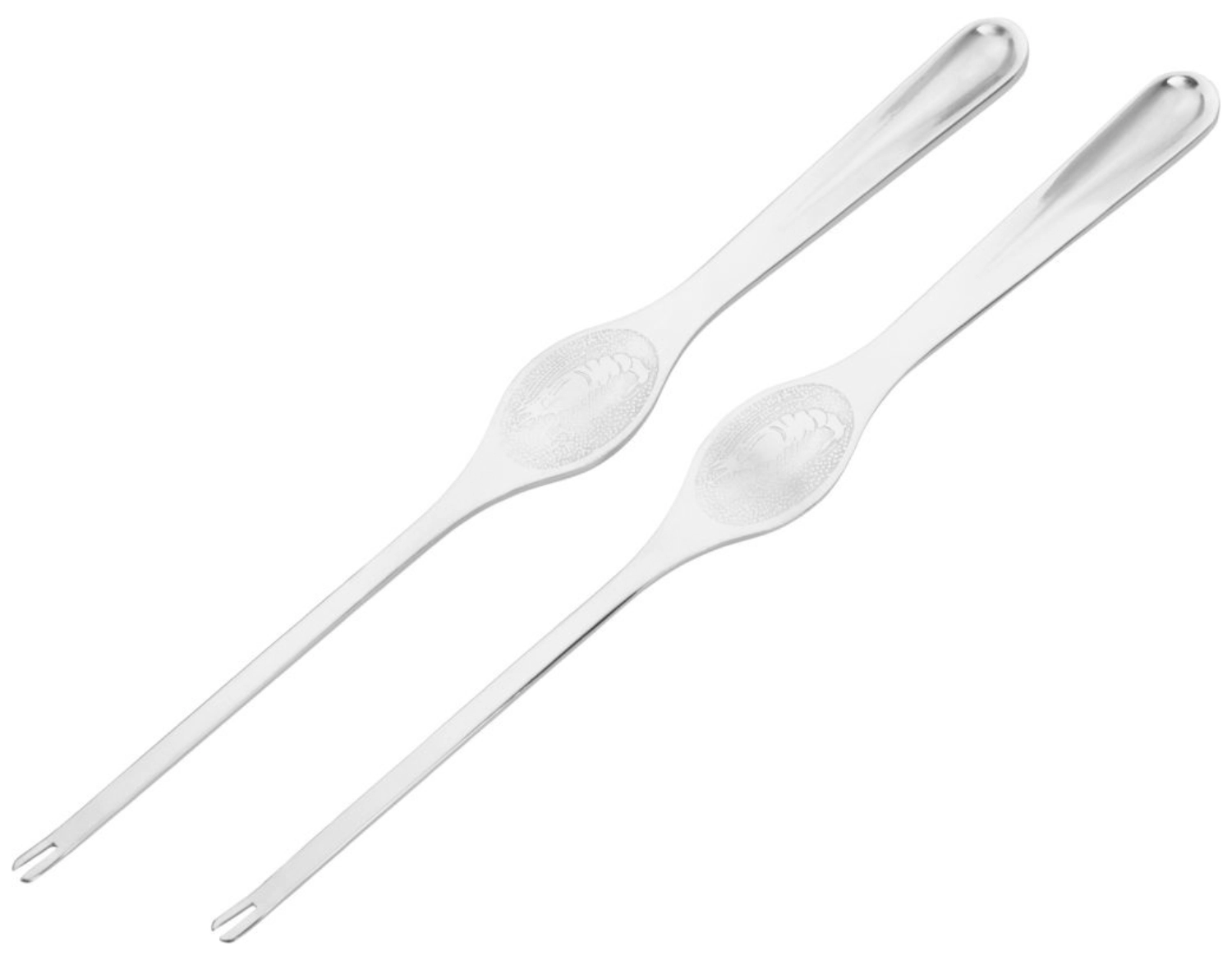 2 fourchettes homard