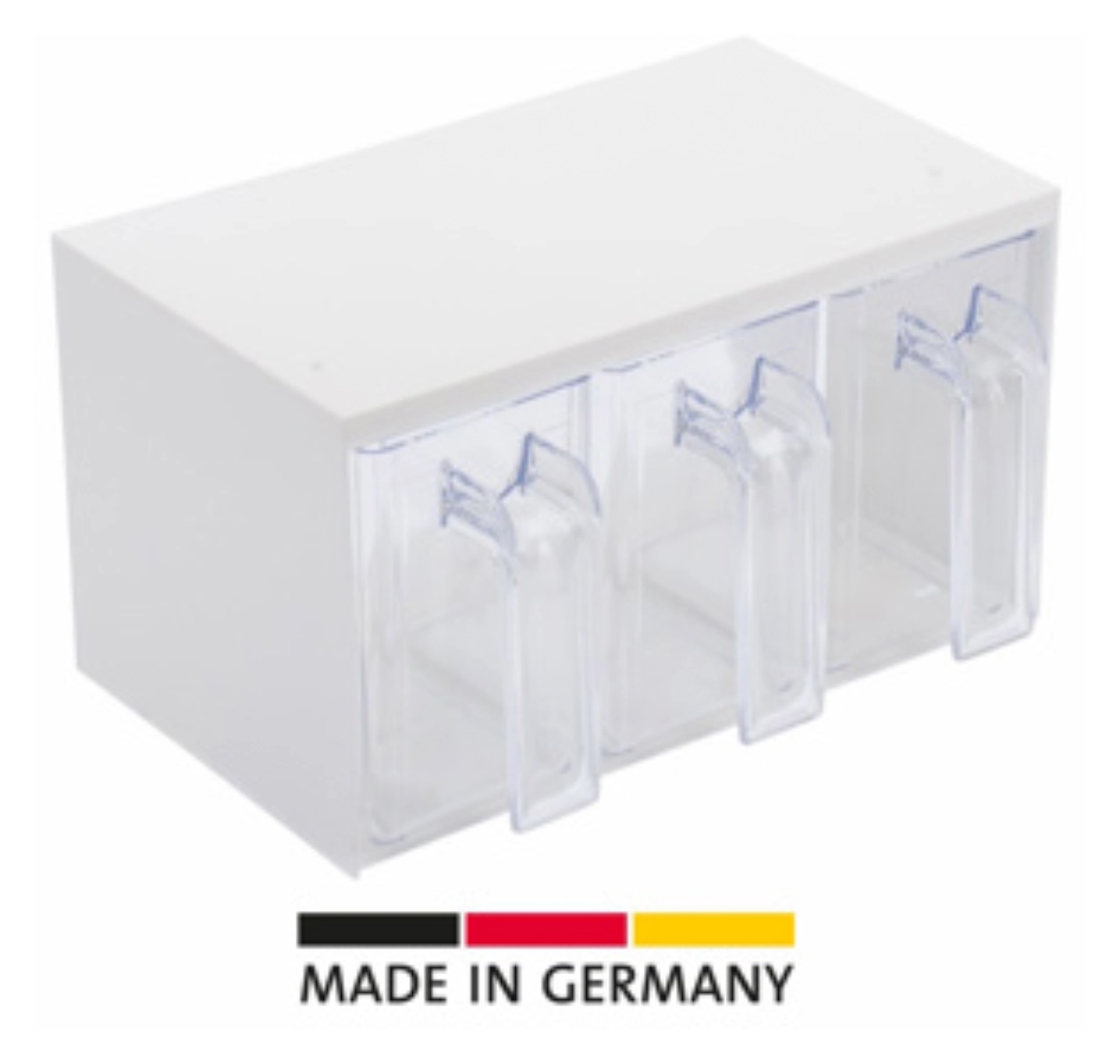 Schüttengehäuse mit 3 Stk. Schütten