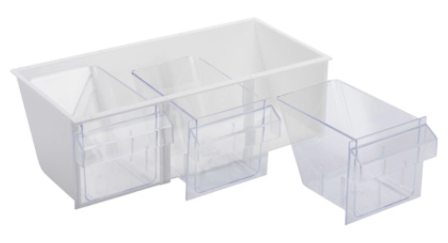 Schüttengehäuse mit 3 Stk. Schütten