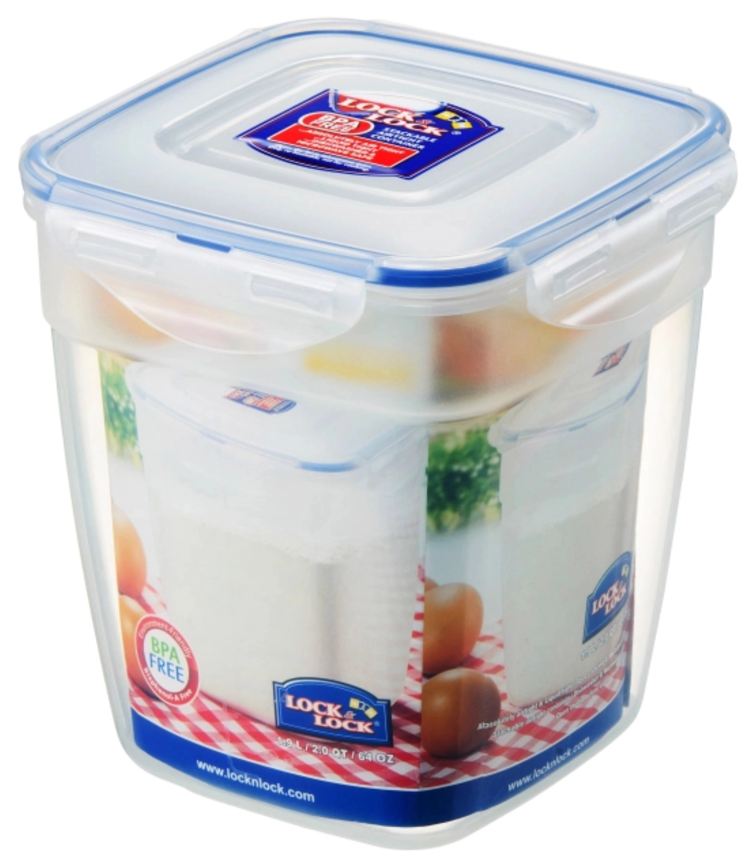 Boîte à provisions empilable