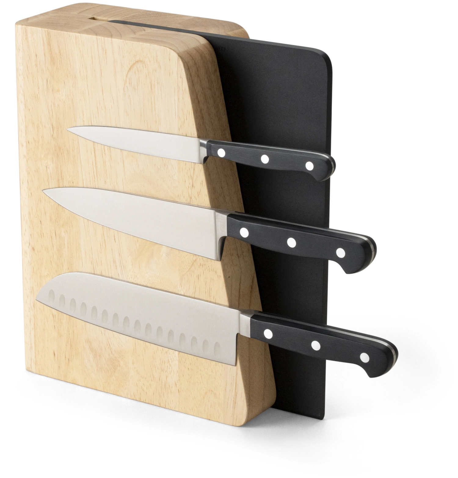 Bloc à couteaux magnétique avec planche Duracore